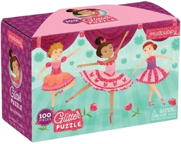 [9780735351875] Puzzle Ballerinas Sparkly Glitter 100pcs (Jigsaw)