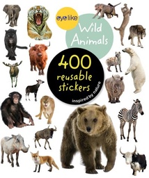 [9780761179641] Wild Animals 400 Reusable Stickers