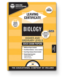[9780861670154] 2026 Edco BIOLOGY LC HL EXAM PAPERS