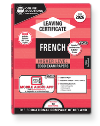 [9780861675333] [N/A] [O/S] 2026 Edco FRENCH LC HL EXAM PAPERS