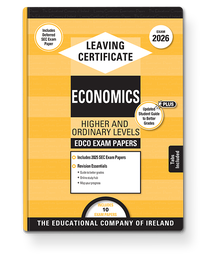[9780861676668] [N/A][O/P] 2026 Edco Economics OL+HL LC Exam Papers