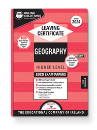 [9780861676743] 2024 Edco GEOGRAPHY LC HL EXAM PAPERS