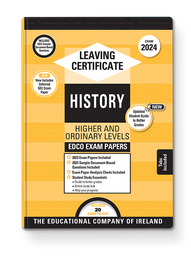 [9780861676767] 2024 Edco HISTORY LC H+O EXAM PAPERS