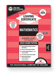 [9780861676781] 2024 Edco Maths LC HL Exam Papers