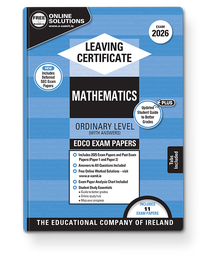 [9780861676798] [N/A] [O/P] 2026 Edco Maths LC OL Exam Papers
