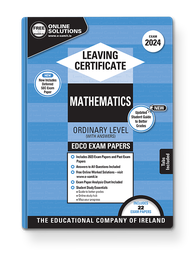 [9780861676798] 2024 Edco Maths LC OL Exam Papers