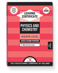 [9780861676811] [N/A][O/P] 2026 Edco Physics and Chemistry LC HL Exam Papers