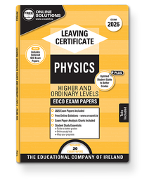 [9780861676828] 2026 Edco Physics LC H+O Exam Papers