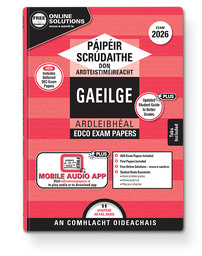 [9780861678518] [N/A] [O/S] 2026 Edco IRISH LC HL EXAM PAPERS