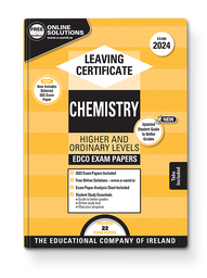 [9780861679164] 2024 Edco CHEMISTRY LC H+O EXAM PAPERS