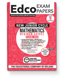 [9780861679645] 2026 Edco Maths JC HL Exam Papers