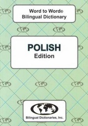 [9780933146648] English-Polish AND Polish-English Word-to-Word Dictionary Suitable for Exams