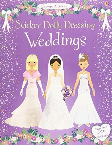 Weddings Sticker Dolly Dressing Usborne General Books