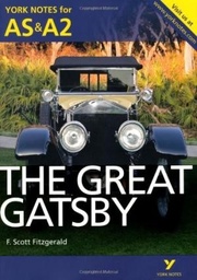 [9781447913207] Great Gatsby York Notes for AS AND A2