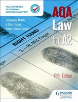 [9781471807091] AQA Law for A2 5th Edition