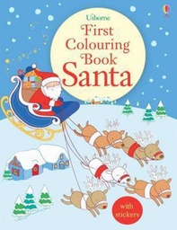 [9781474906388] First Colouring Book Santa + stickers