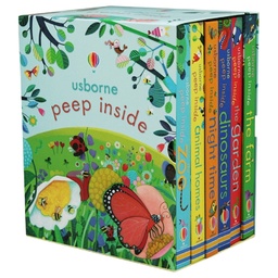 [9781474927314] Usborne Peep Inside Box Set 6 books