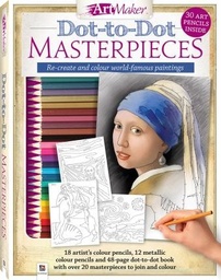 [9781488909641] Dot-to-Dot Masterpieces Kit Art Maker