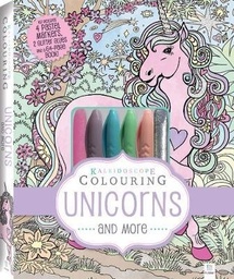 [9781488909870] Kaleidoscope Pastel Colouring Kit Unicorns and More