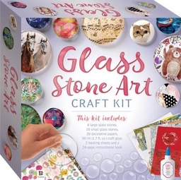 [9781488909931] Glass Stone Art Craft Kit (tuck box)