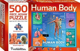 [9781488936821] Puzzle Human Body 500-piece Jigsaw Puzzle (Jigsaw)