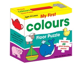 [9781743001820] My First Colours Floor Puzzle 48Pcs (Jigsaw)