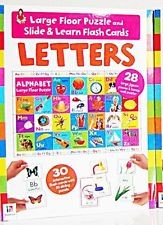 [9781743636398] Letters Floor Puzzle and Flash Cards (Jigsaw)