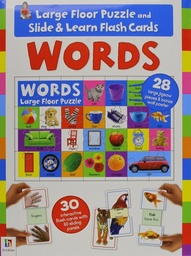 [9781743636411] Words Floor Puzzle and Flash Cards (Jigsaw)