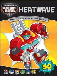 [9781782963172] Transformer Rescue Bots Heatwave Sticker Activity