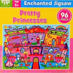[9781783730780] Puzzle Pretty Princesses 96Pcs (Jigsaw)