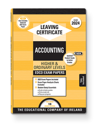 [9781845363666] 2024 Edco ACCOUNTING LC H+O EXAM PAPERS