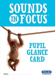 [9781846549564] Sounds in Focus Pupil Glance Card