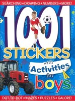 [9781849992848] 1001 Stickers For Boys