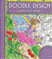 [9781850388678] Doodle Design Garden Fairies
