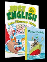 [9781910936719] Just English 2nd Class + FREE Novel Doctor Dolittle