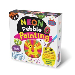 [9781912544110] Neon Pebble Painting Kit