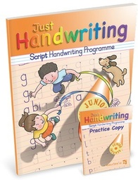 [9781912725281] Just Handwriting Cursive 2nd Class and Practice Copy