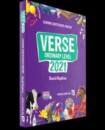 [9781912725373] [OLD EDITION] Verse 2021 Textbook LC OL Poetry (Free eBook)