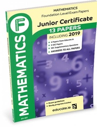 [9781912725779] [OLD EDITION] Educate.ie Maths JC Foundation Exam Papers