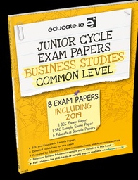 [9781912725786] [OLD EDITION] Educate.ie Business Studies JC Common Level Exam Papers