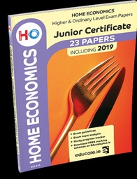 [9781912725830] [OLD EDITION] Educate.ie Home Economics JC H+O Exam Papers