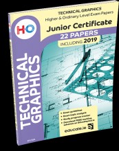 [9781912725878] [OLD EDITION] Educate.ie Technical Graphics JC HL+OL Exam Papers