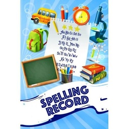 [9781999635060] My Spelling Record Book