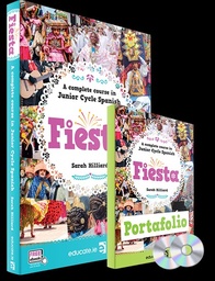 [9781912725601-used] [OLD EDITION] Fiesta (Set) Junior Cycle Spanish - (USED)