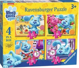 [4005556031290] Blues Clues 4 in a Box Puzzle Set