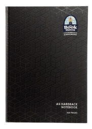 [5391539551336] Hardback A4 (Black) Bh-1336 Book Haven