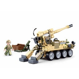 [6938242956110] Model Bricks-Bobcat 8x8 All Terrain Assault Vehicle Sluban