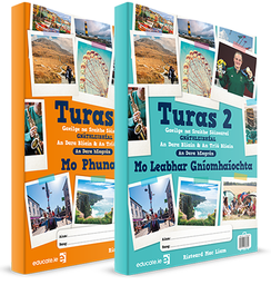 [9781913698683-new] [OLD EDITION] Turas 2 (Set) Junior Cycle Irish - 2nd Edition
