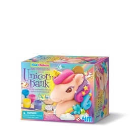 [4893156047786] KidzMaker Paint Your Own Glitter Unicorn Bank