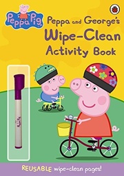 [9781409308621] Peppa Pig: Peppa and George's Wipe-Clean Activity Book